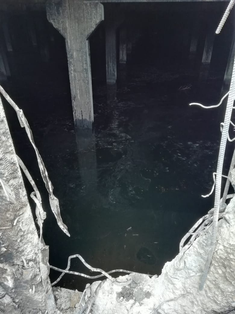 Зачистка подземного резервуара хранения мазутного топлива